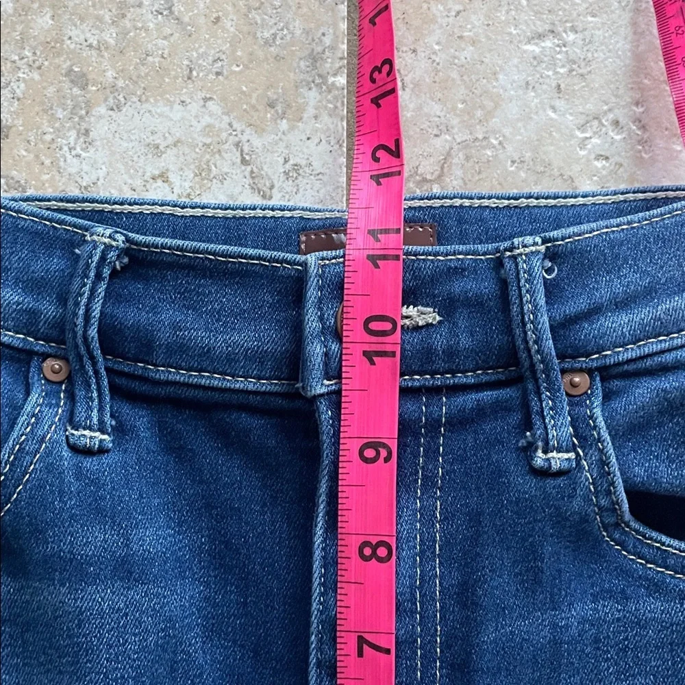 Mother The Swooner Ankle Fray Jeans in Taxi